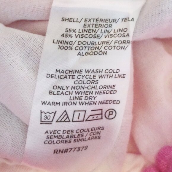 Ann Taylor Striped Linen-Blend Midi Skirt - Picture 12 of 13